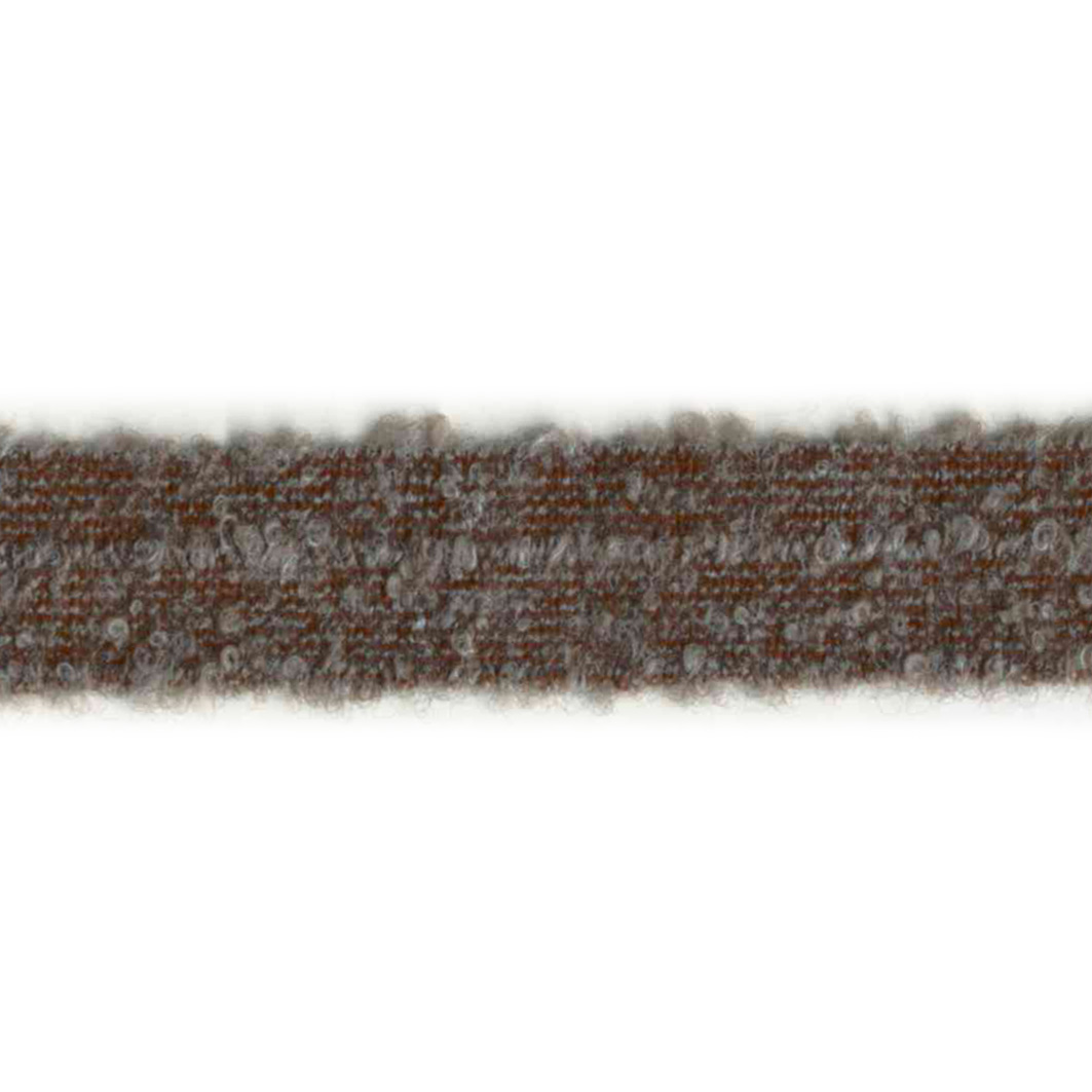 Strikket folde elastik, brun